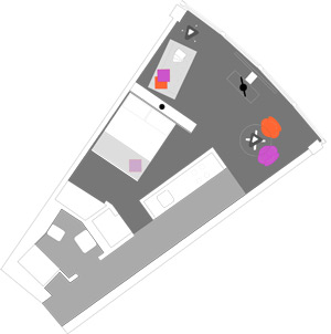 Staying Cool Serviced Apartments Birmingham Mini Floor Plan