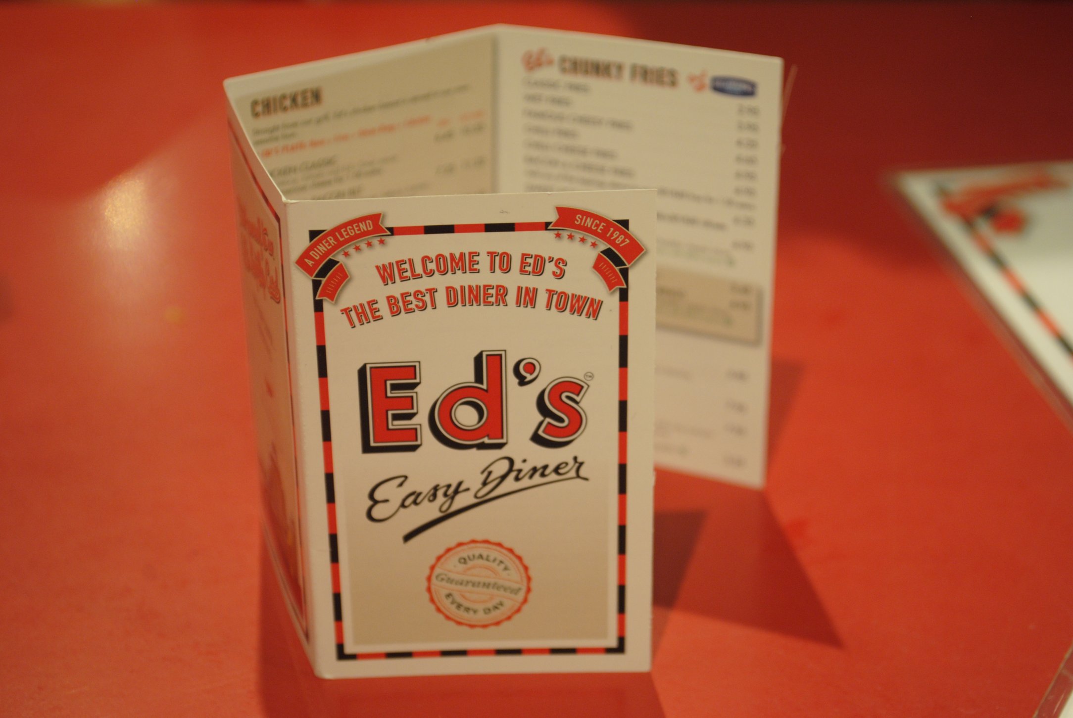 Eds Easy Diner Selfridges Birmingham